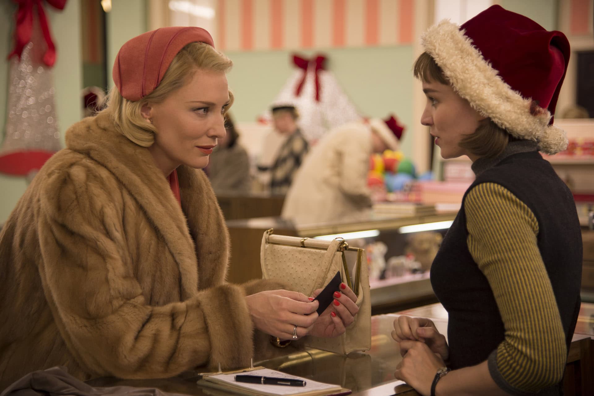 ROONEY MARA and CATE BLANCHETT star in CAROL