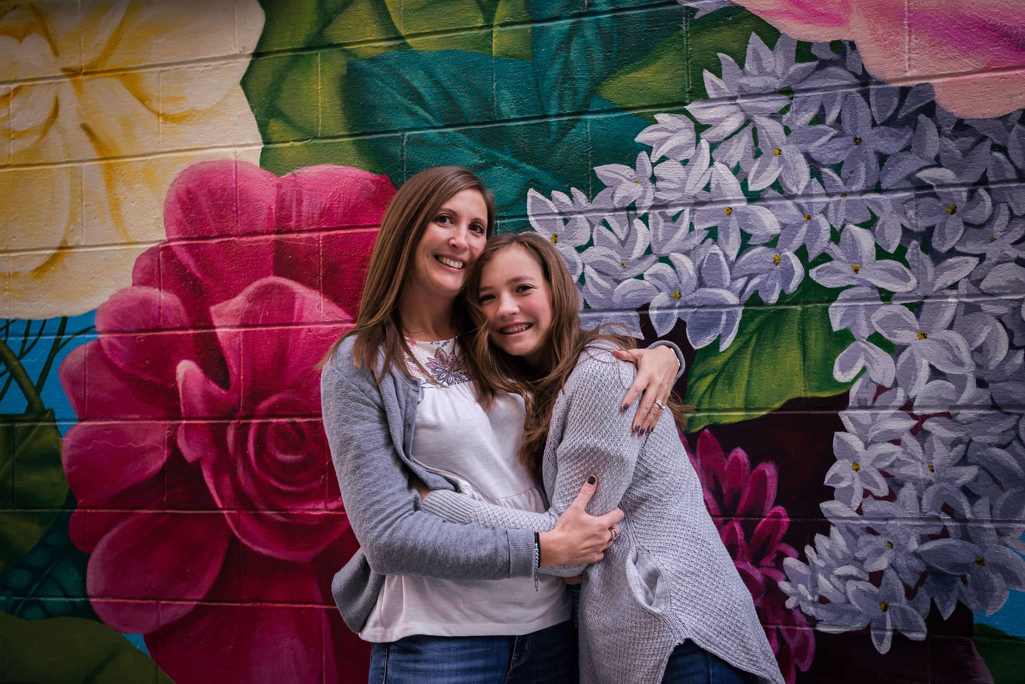 Fort Wayne Family Photography in downtown Fort Wayne, Indiana by Kasey Wallace Photography