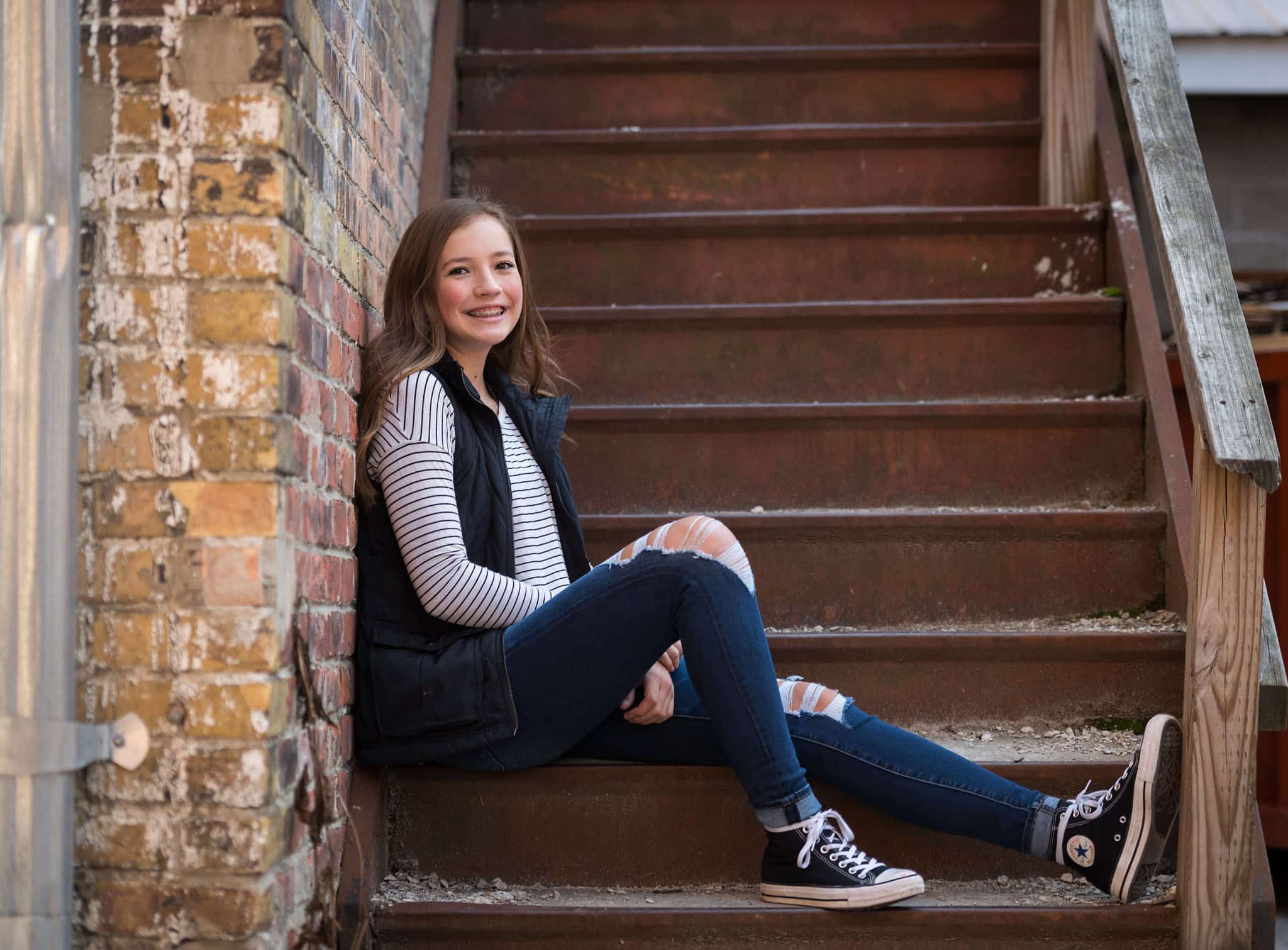 Fort Wayne Family Photography in downtown Fort Wayne, Indiana by Kasey Wallace Photography