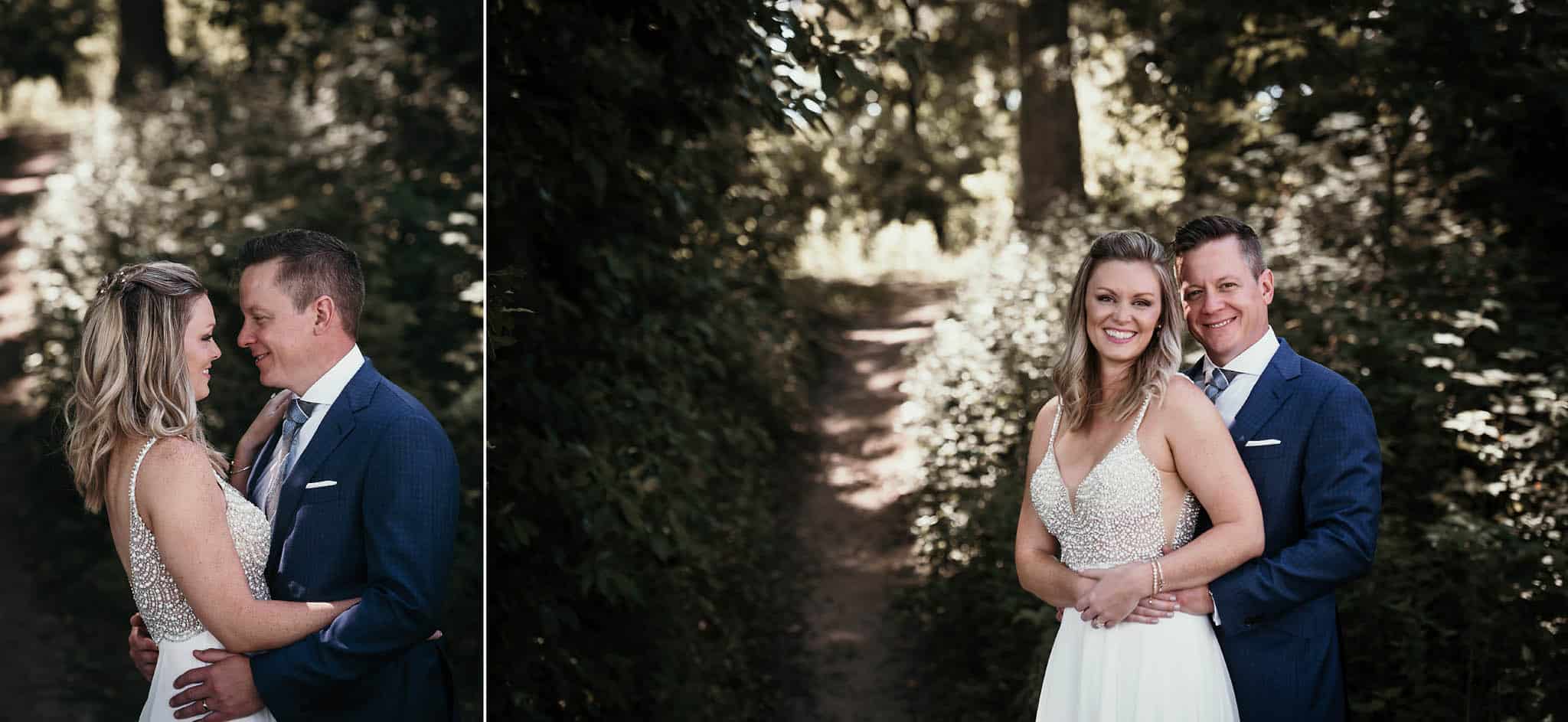 Intimate summer wedding at Clear Lake, Indiana wedding photography by Kasey Wallace Photography