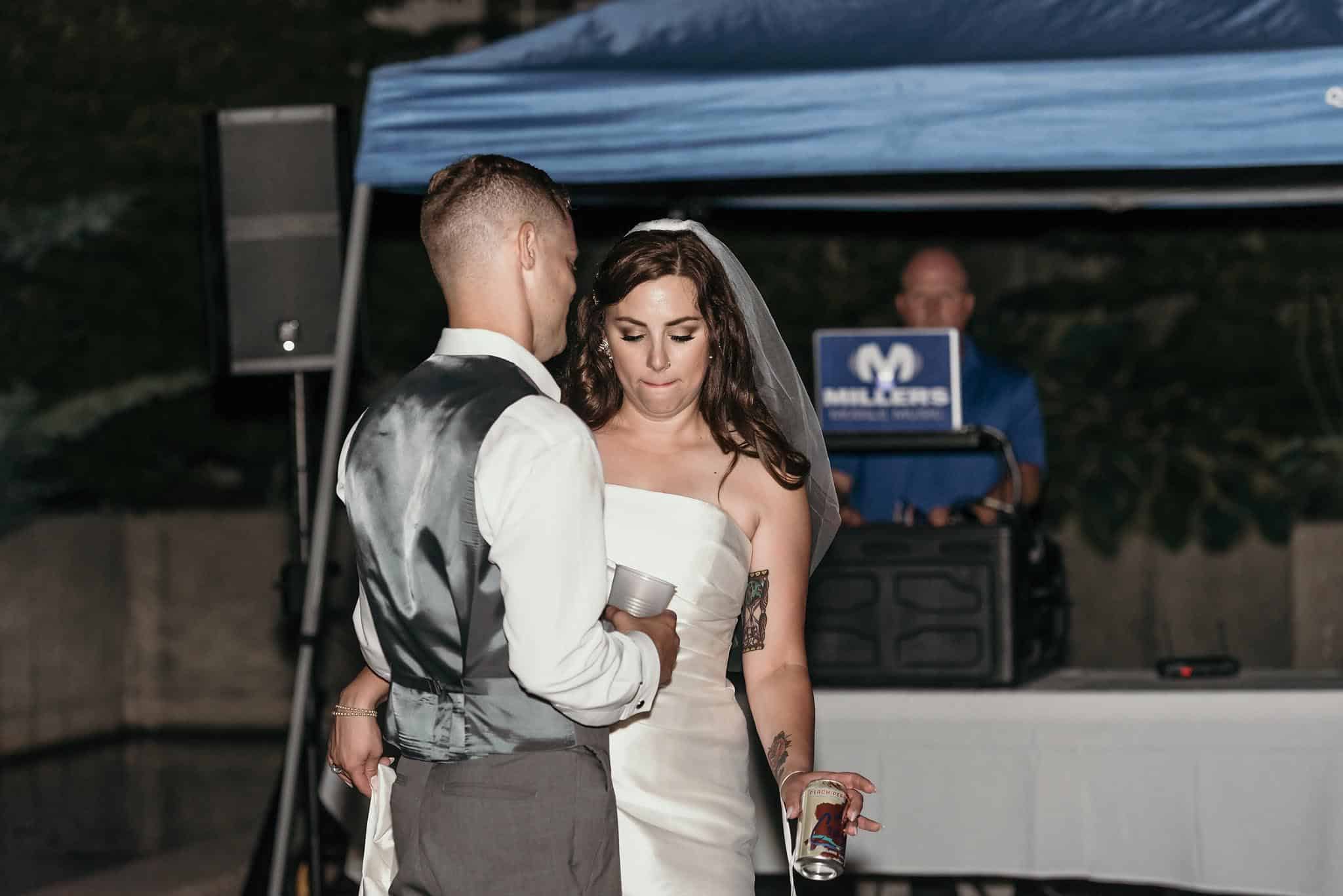 Art Deco inspired summer wedding at the Foellinger-Freimann Botanical Conservatory in Fort Wayne, Indiana by Kasey Wallace Photography