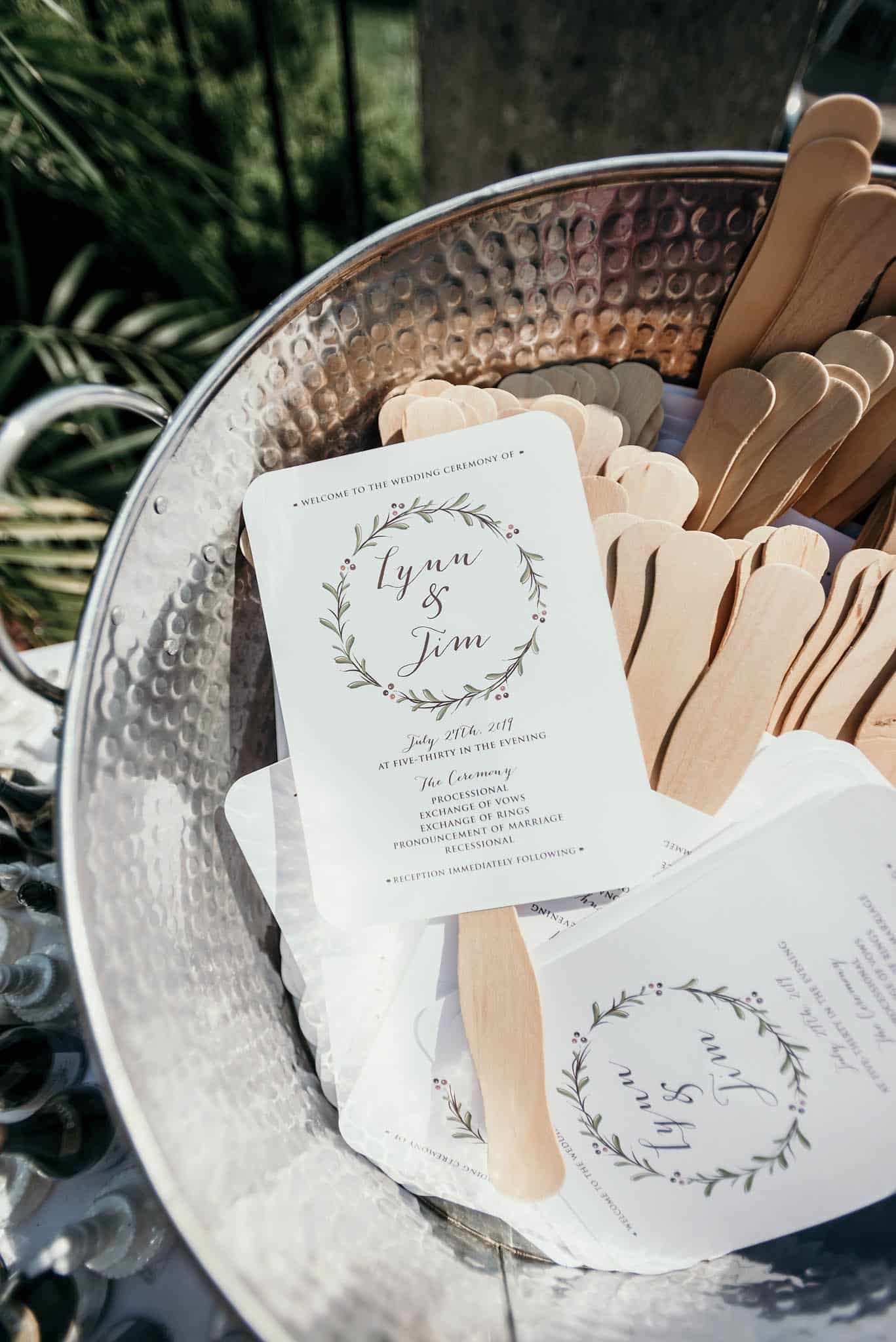 Art Deco inspired summer wedding at the Foellinger-Freimann Botanical Conservatory in Fort Wayne, Indiana by Kasey Wallace Photography