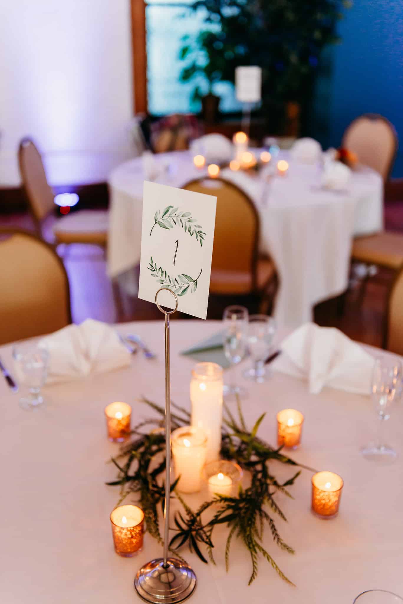 table decor the rathskeller indy wedding