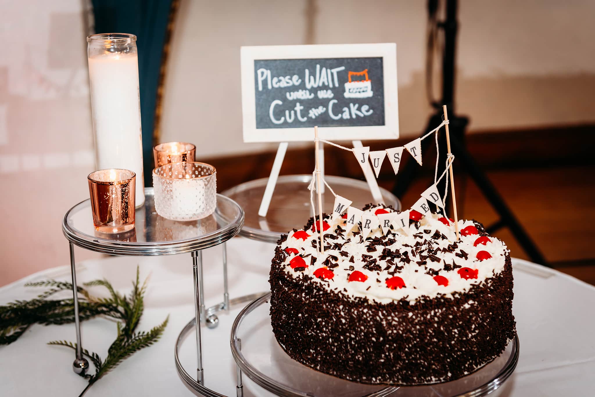 wedding cake the rathskeller indy wedding