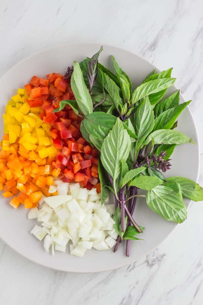 Vegan Thai Basil Fried Rice