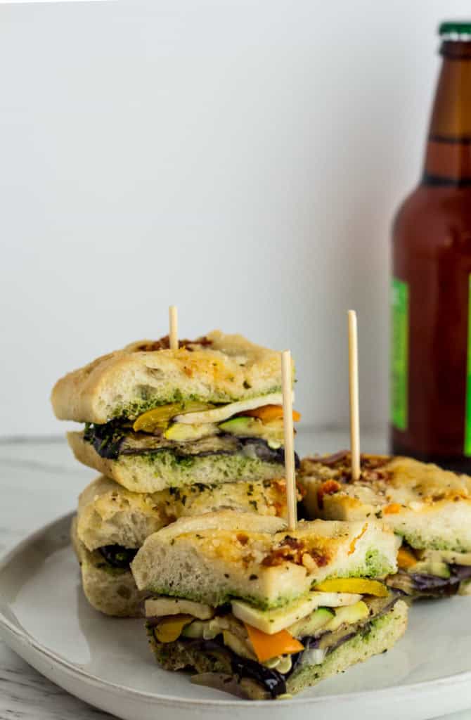 Labor Day Vegan Veggie Sandwich final