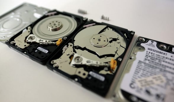dead failing hard drive