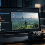emulateur switch mac interface Ryujinx sur MacBook