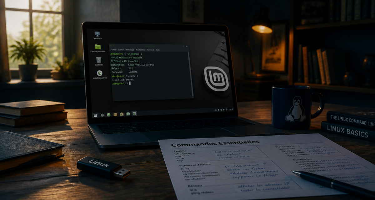 linux apprendre ordinateur portable guide