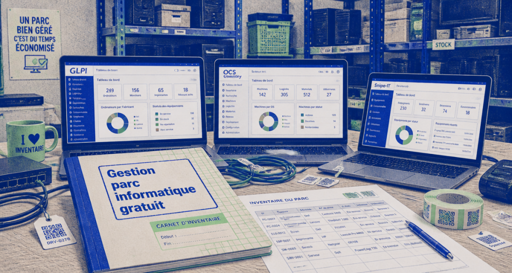 logiciel gestion parc informatique gratuit sur ordinateurs