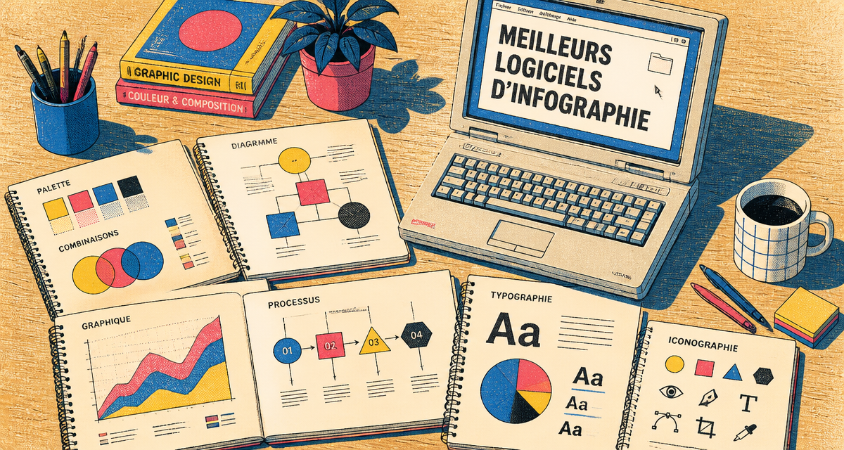logiciels pour infographie carnets graphiques