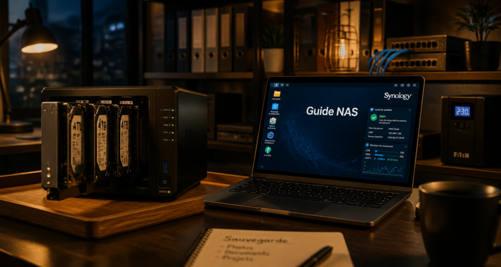 quel nas choisir nas 4 baies interface synology