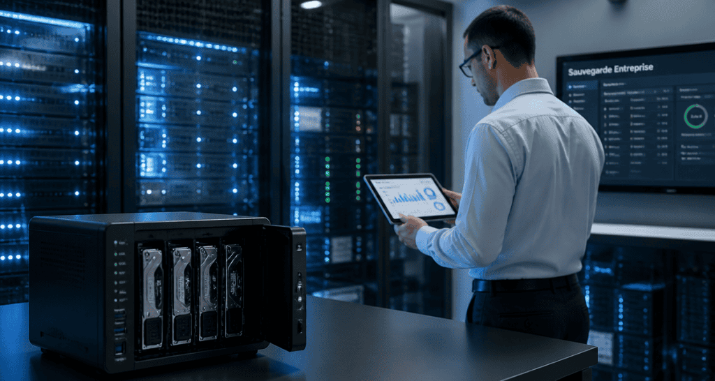 solution de sauvegarde entreprise technicien NAS serveurs