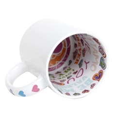 כוס עם כיתוב LOVE פנימי - Image 3