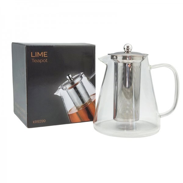 Lime – קנקן תה זכוכית