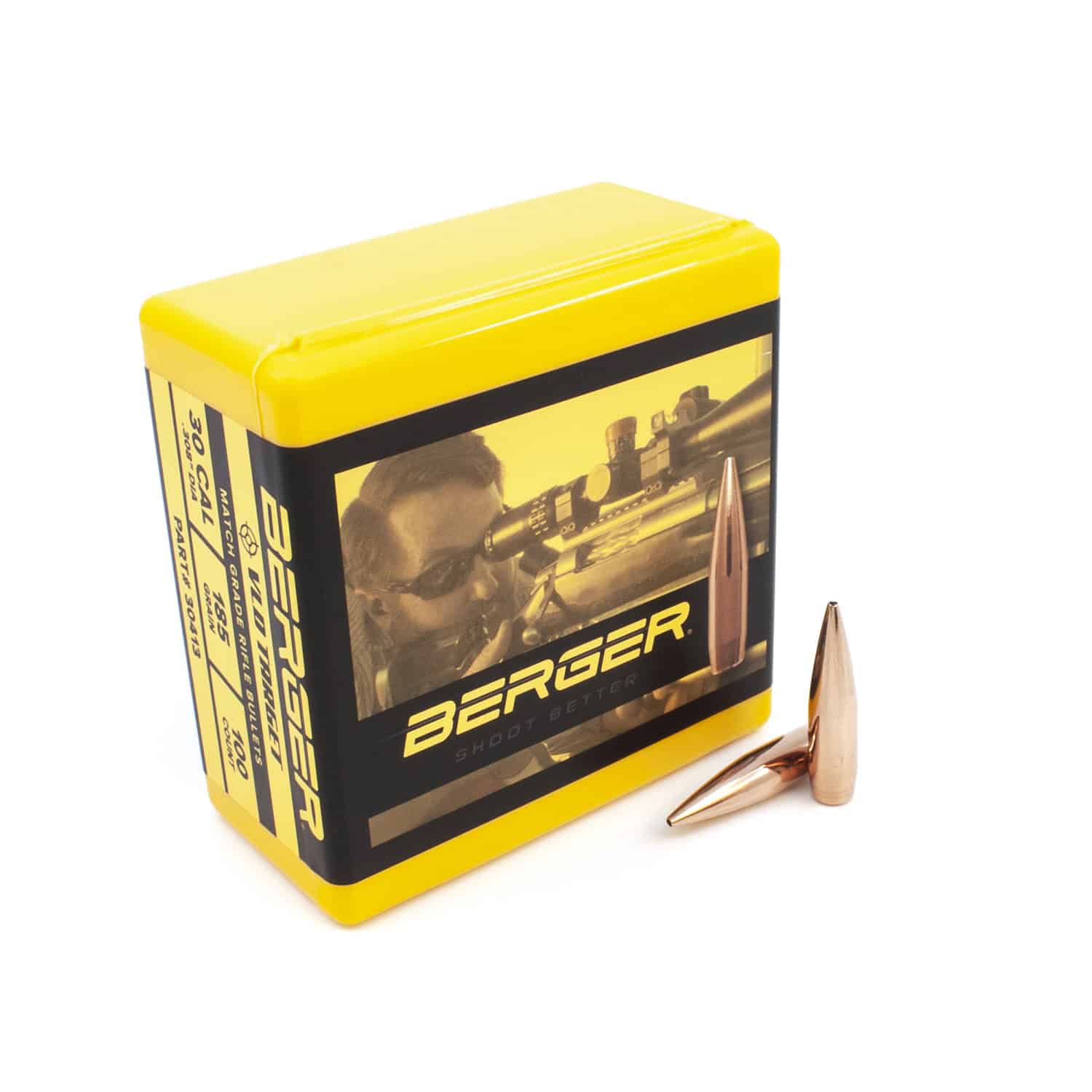 Berger Target Bullets .30 Caliber (.308) 185 gr VLD Target- 100 - Image 2