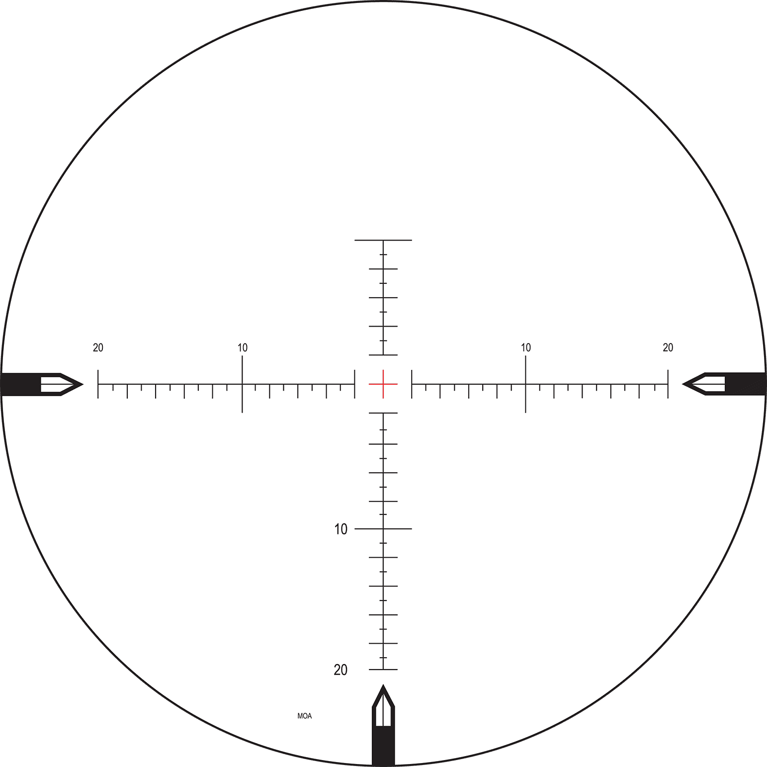 Enhanced ATACR 5-25x56 .25MOA MOAR-T Digillum C555 - Image 2