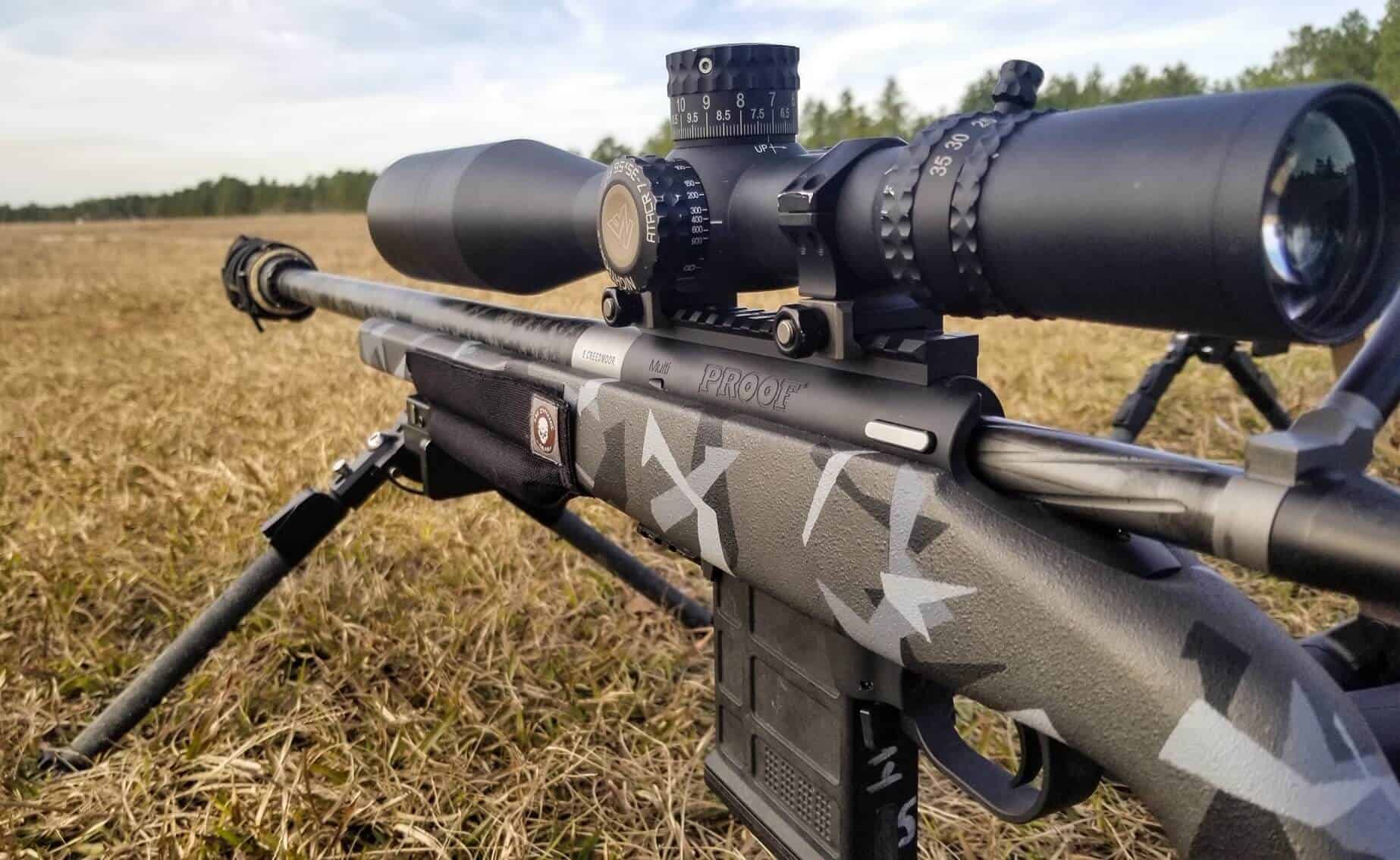 Proof Research - RIFLE, CONVICTION, 338 LAPUA, RH, DEVIANT TACTICAL, 26 BARREL, 9.4 TWIST, SENDERO, CF, 5/8-24, DETACHABLE BOX MAG, TFDE (Part# 124765) - Image 5