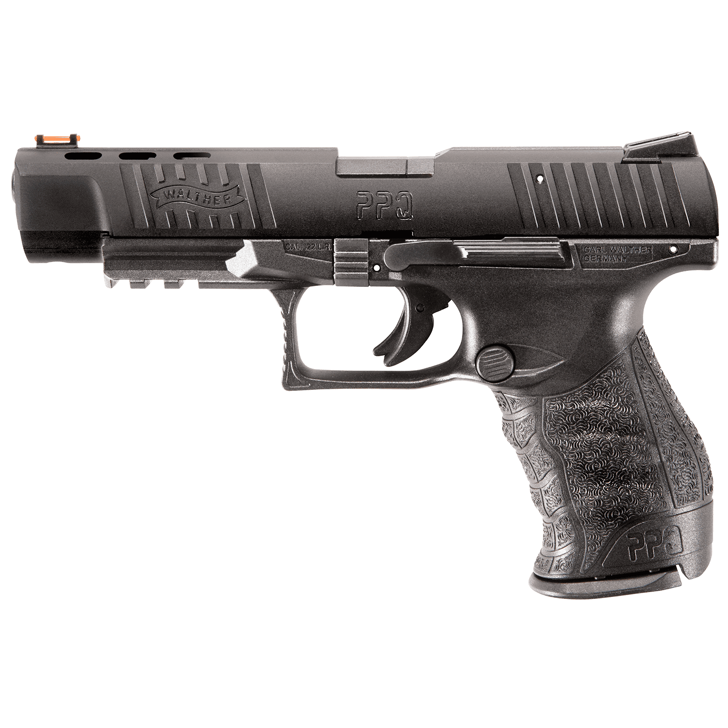 Walther PPQ .22LR, 5", 12RD, w/fiber optic, FS, LE, 5100302LE - Image 2