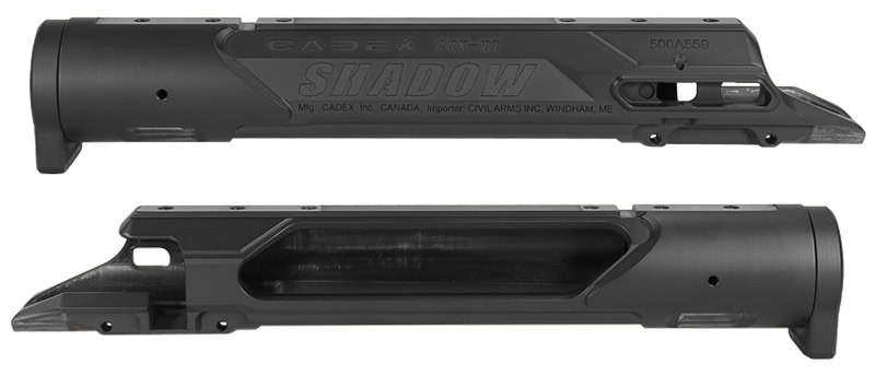 Cadex Defence CDX-40 SHDW, .375 CheyTac, 32", 1-10tw, MX1 Brake, 40 MOA Top Rail, Hybrid Grey/Black - Image 2