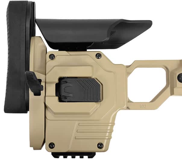 Cadex Defence CDX-40 SHDW, .375 CheyTac, 32", 1-10tw, MX1 Brake, 40 MOA Top Rail, Hybrid Grey/Black - Image 5