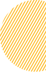 Close-up of a yellow and black striped pattern on a textured surface.