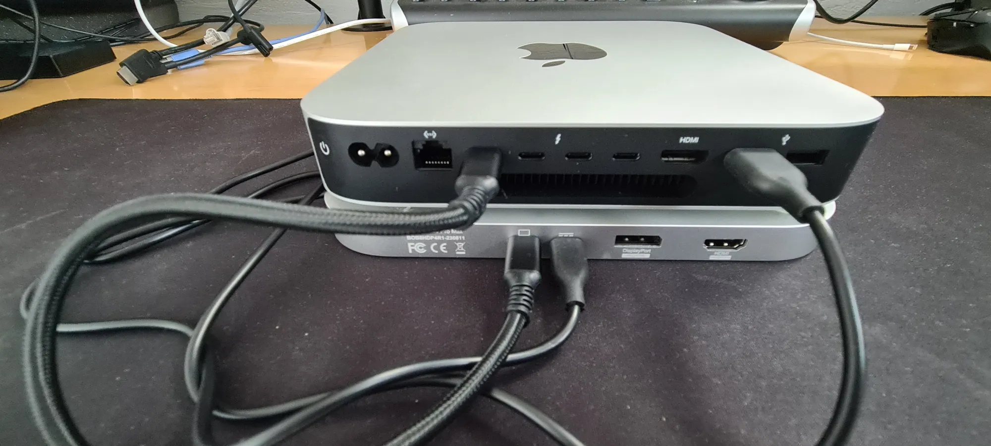 Mac M2 Pro and Hub backend