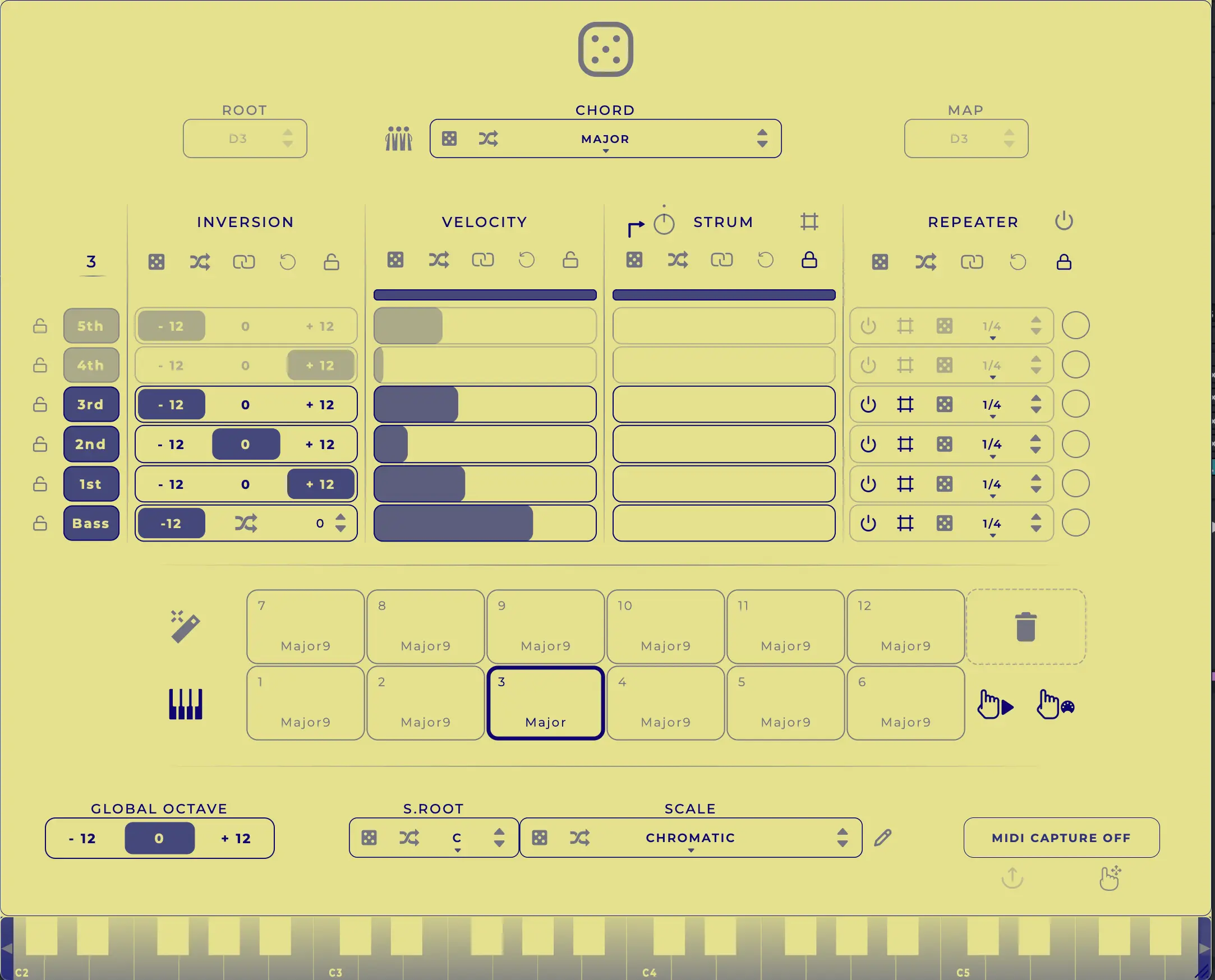 Chord Generator Interface