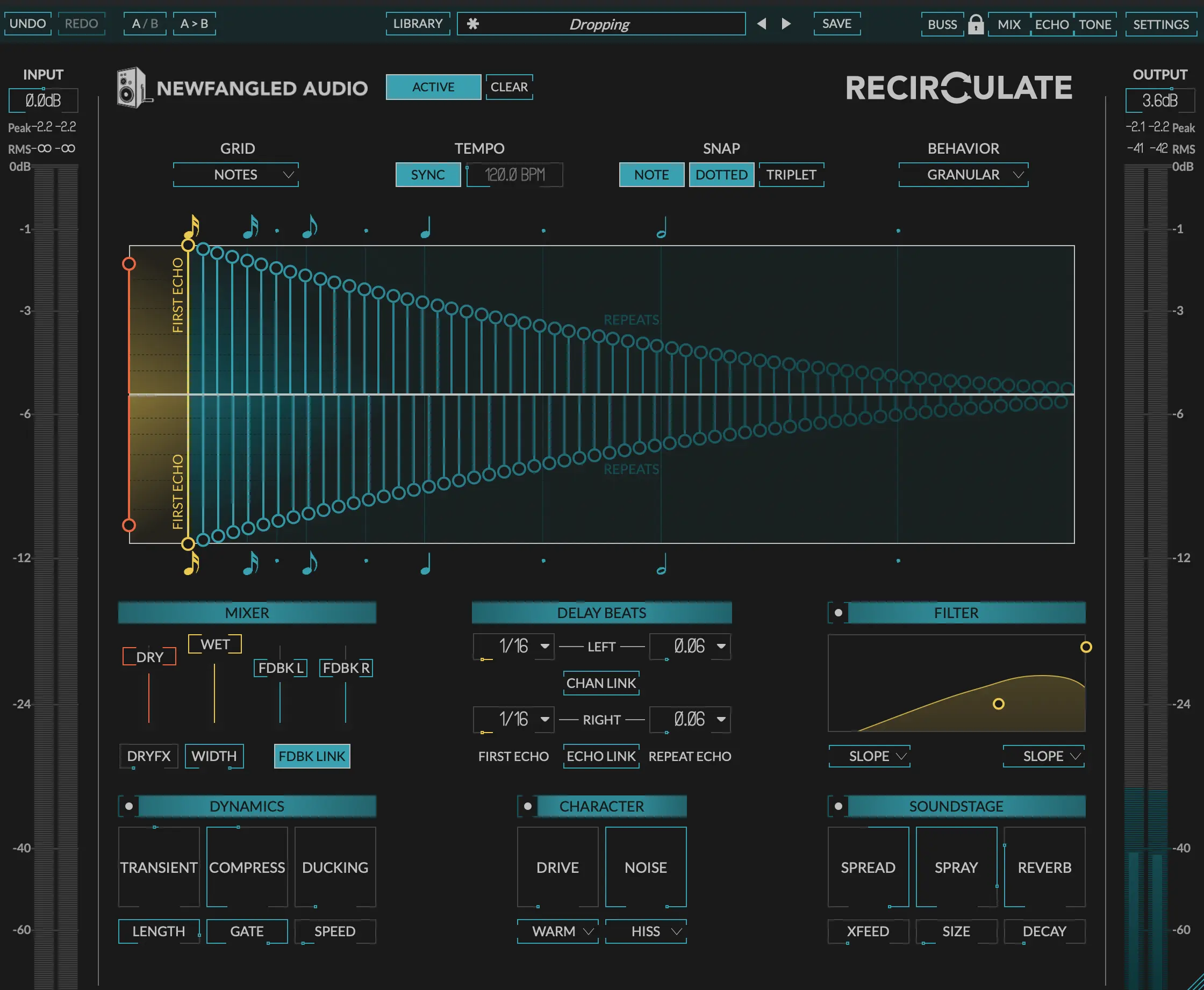 Recirculate by Newfangled Audio Interface