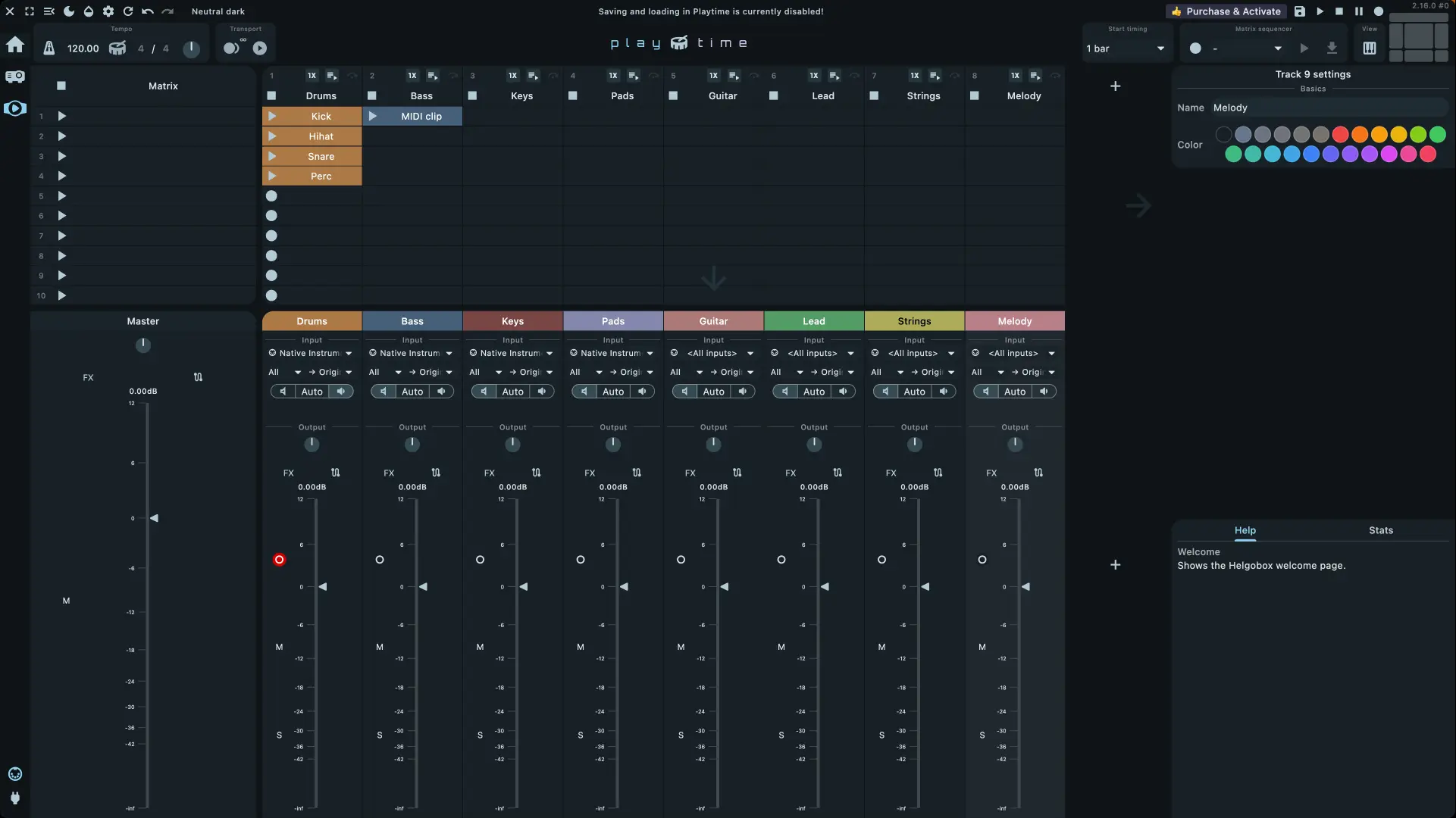Helgoboss Playtime 2 Interface