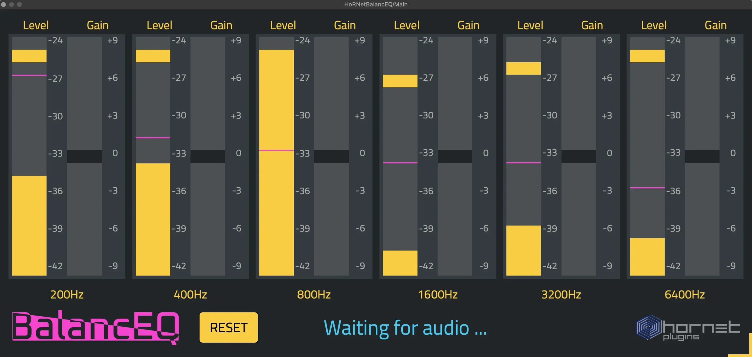 HoRNet BalancEQ Interface