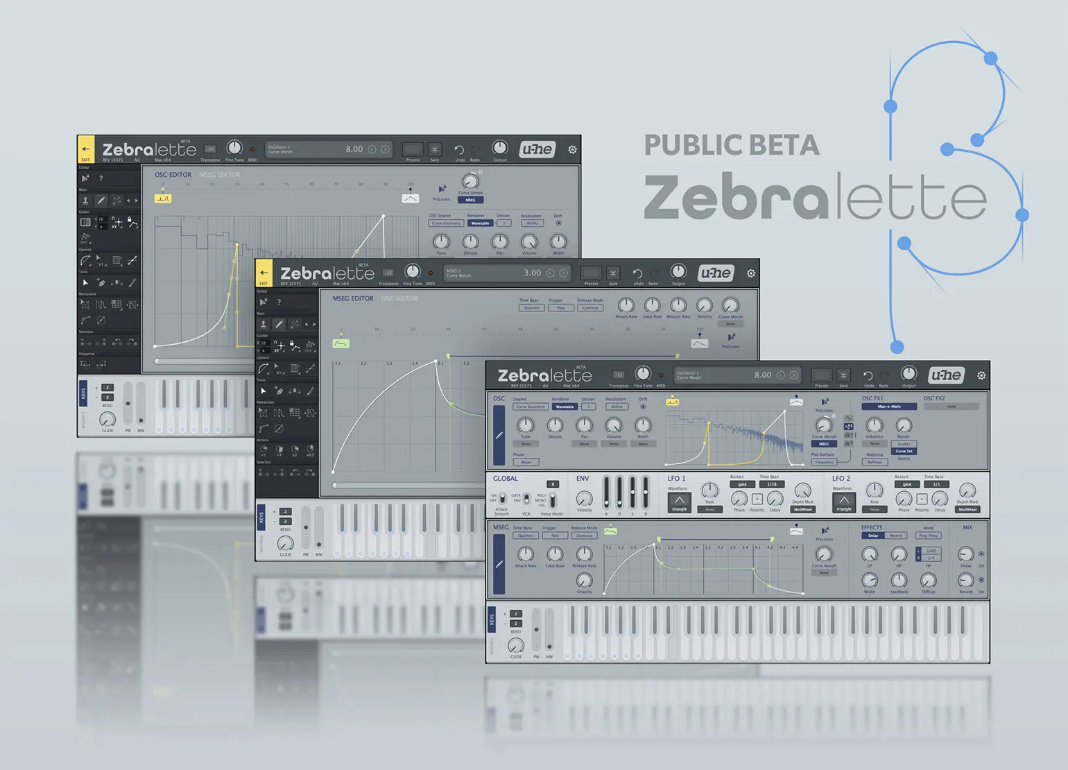 Zebralette3 public beta 24bit Electronic Music Production