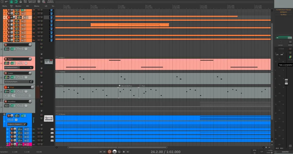 What Are Digital Audio Workstations(DAW) 2 reaper tracks 24bit Electronic Music Production