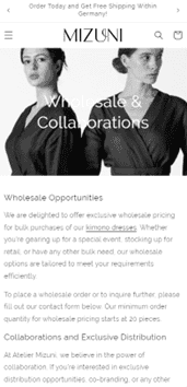 Two model wearing black linen kimono dresses from atelier mizuni.com which used for the wholesale and collaboration page made by the clothing developement service offered by 360growthlabs.