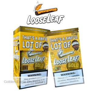 LOOSE LEAF WRAPS 20/2PK ($1.99) GOLD NATURAL