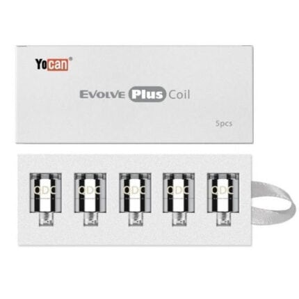 YOCAN EVOLVE PLUS COIL QUARTZ DUAL 5PK