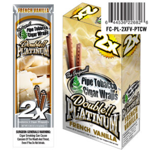PLATINUM WRAPS 2X (25PK/2CT) FRENCH VANILLA
