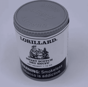 RAILROAD SWEET SNUFF THRIFT CANS 4.65OZ 12CT