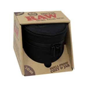 RAW SMELL-PROOF COZY & JAR 10OZ