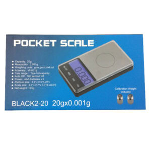 JEWELRY SCALE BLACK2-20 0.001