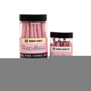BLAZY SUSAN PINK CONES 98MM 50CT JAR