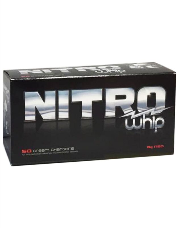 NITRO WHIP CREAM CHARGERS 50CT