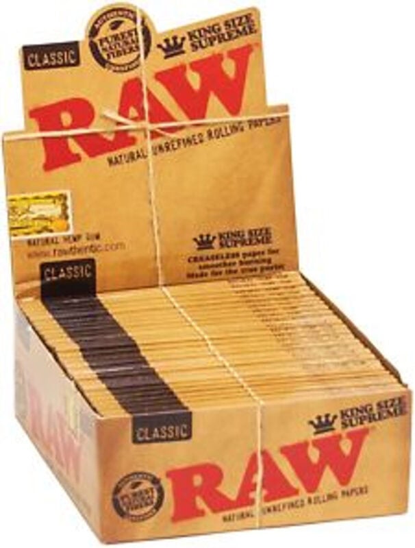 RAW CLASSIC KING SIZE SUPREME 24CT