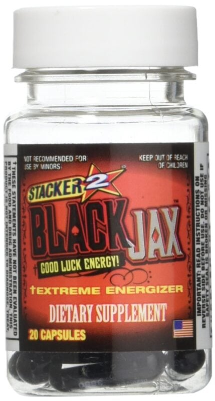 STACKER2 BLACK JAX ENERGY SUPPLEMENT 24CT