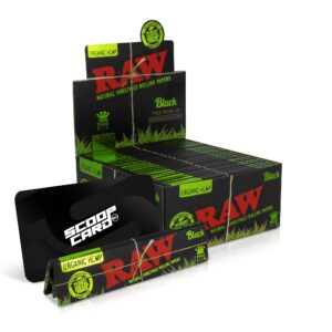 RAW BLACK ORGANIC HEMP KINGSIZE SLIM
