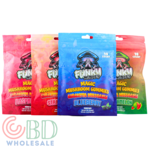 FUNKY MONKEY MUSHROOM GUMMIES 5000MG/PK 10CT