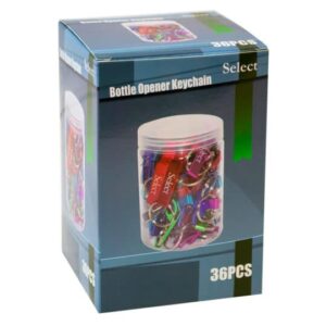 KEY CHAIN JAR DISPLAY 36CT