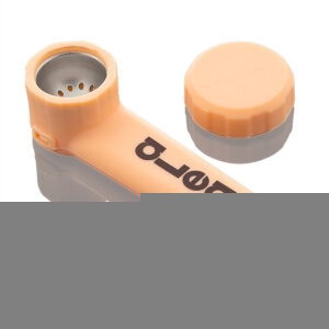 HAND PIPE SILICONE W/CAP & HOOK