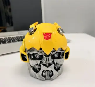 SILICONE ASHTRAY BUMBLEBEE GLASS 12CT