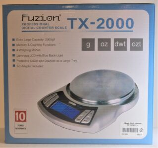 FUZION SCALE TX-2000 0.1 2KG